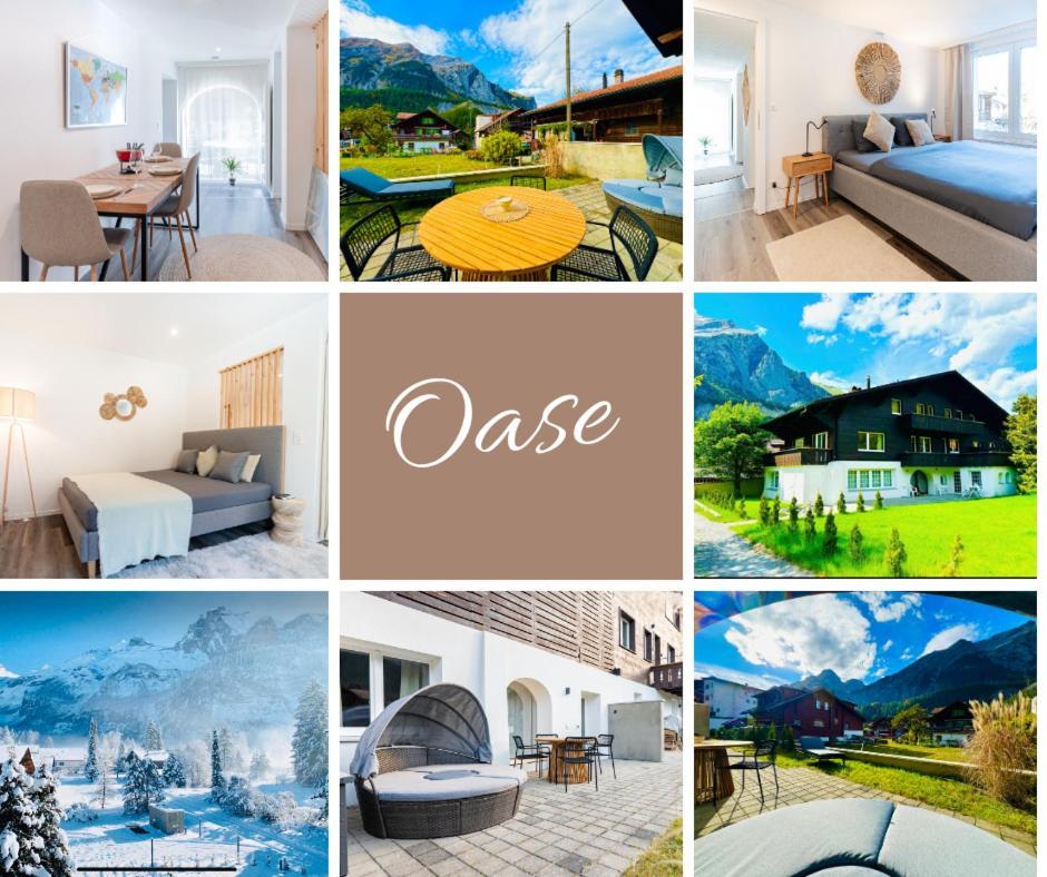 Cute & Cozy Oasis, Private Afternoon Sun Terrace Leilighet Kandersteg Eksteriør bilde